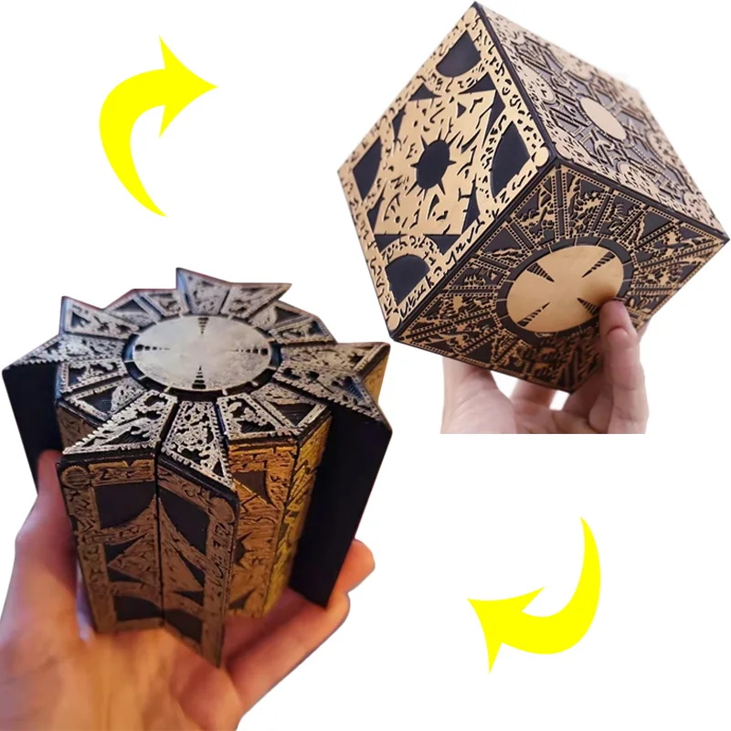 1:1 Hellraiser куб головоломка коробка подвижная милая серия ужасов пазл Коробка