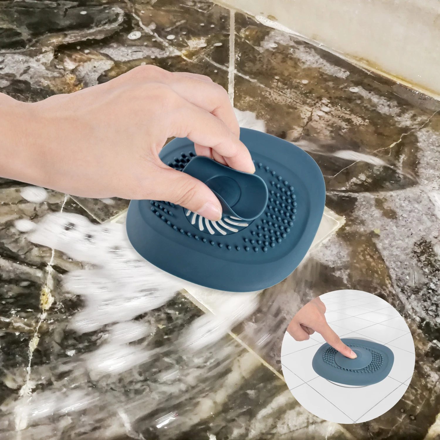 Bathroom Washbasin Kitchen Drain Hair Catcher Sink Filter