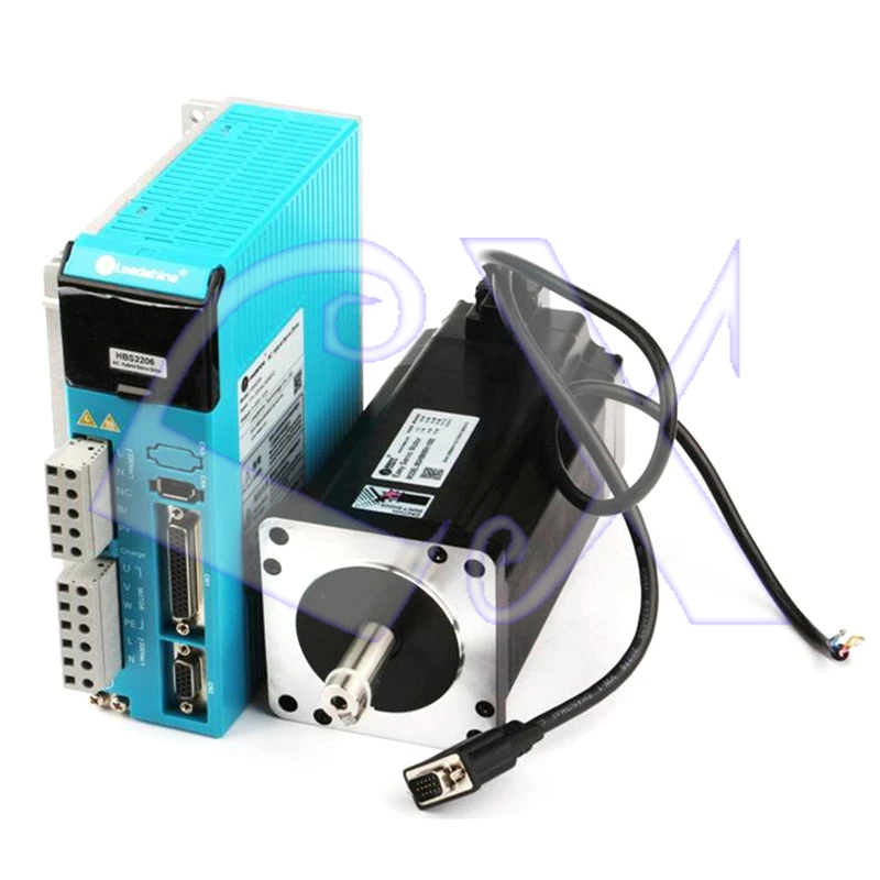 

Leadshine Nema42 3 phase Easy Servo Driver Kit ES-MH342200 20.NM 2000RPM Motor + ES-DH2306 Driver with 3M Motor&Encoder Cable