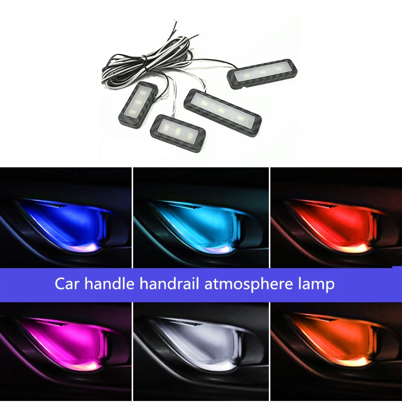 

Decorative Lamp LED Atmosphere Light Ambient Light Car Foot Light Interior Backlight In Car Auto Accessorie