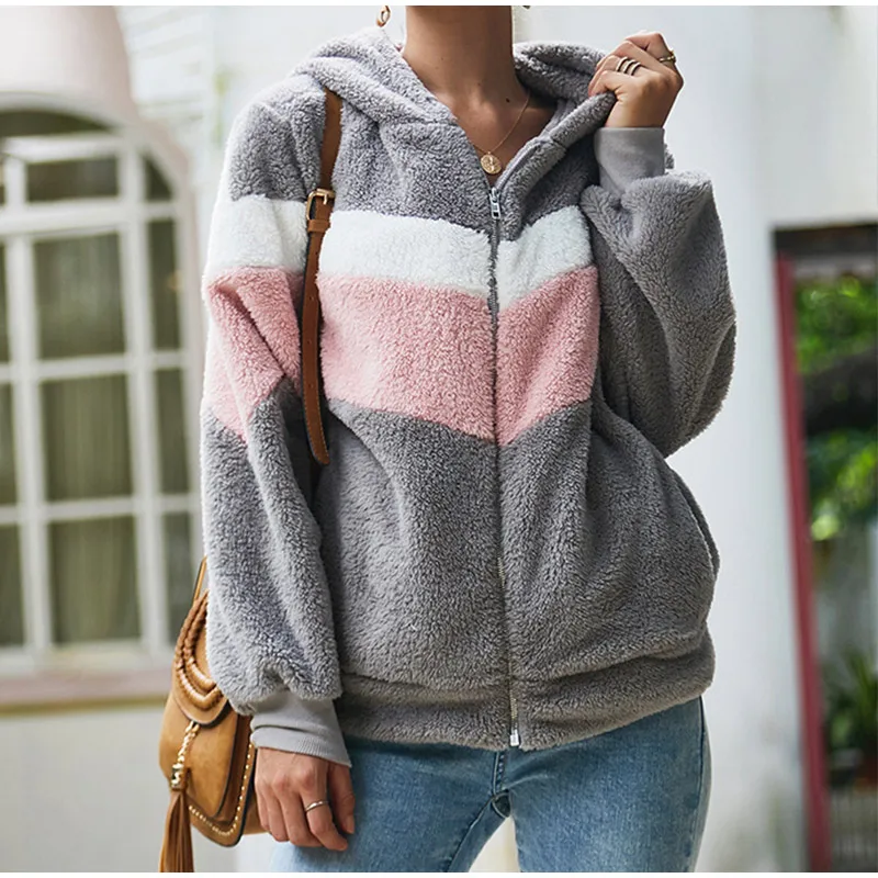 Gorgeous Loose Sweatshirt Warm Plush Hoodie - Fashion Design Store