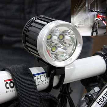 

Cycling lights 4000 Lumens 3x XM-L T6 LED Headlight 3T6 Headlamp Bicycle Bike Light Waterproof Battery Pack