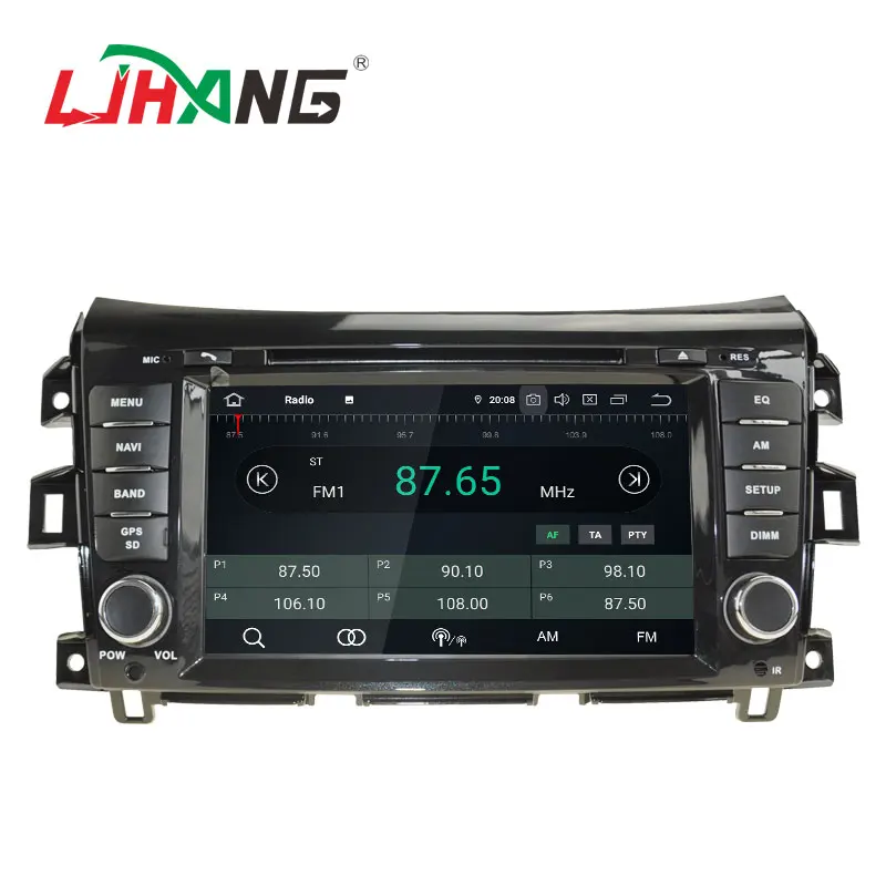 LJHANG ips 7 дюймов Android 9,0 автомагнитола gps для Nissan Navara Frontier NP300 wifi 2 Din Автомобильный dvd-плеер ram 4 Гб rom 64 Гб головное устройство