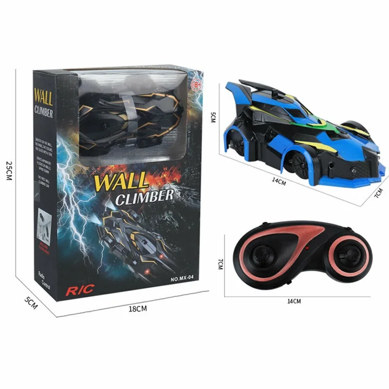 

Gravity Defying RC Cars Wall Climbing Remote Control Anti Ceiling Racing Toys