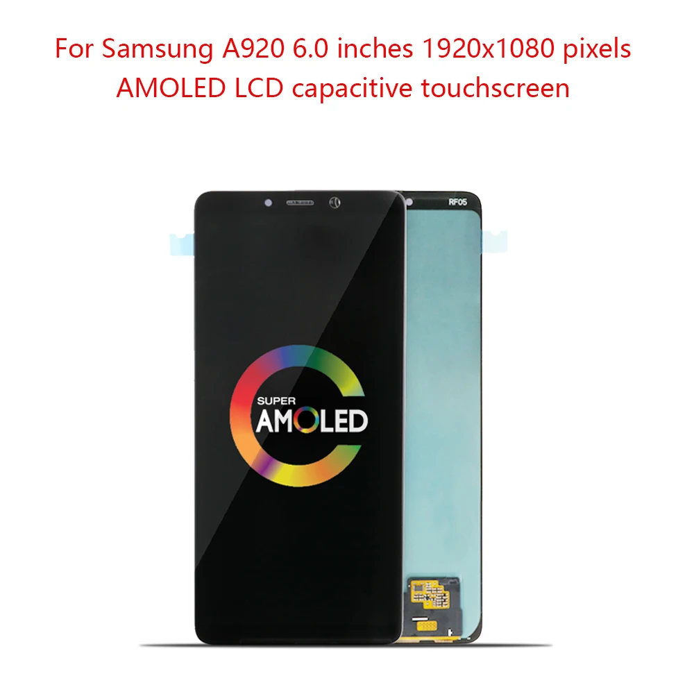 

AMOLED 6.3" For SAMSUNG Galaxy A9 2018 A920 LCD Display Touch Screen Digitizer For SAMSUNG A9 2018 LCD A920FD A920 A920F Display