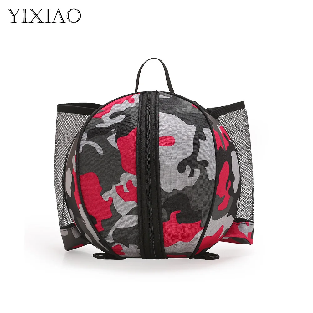 

YIXIAO Round Shape Basketball Backpack Sports Training Bags Soccer Football Volleyball Ball Fitness Storage Gym Sack Pack