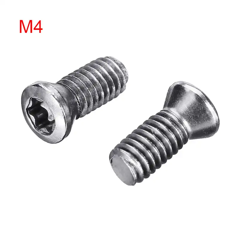 20 X  Insert Torx Screw M4*10 Set For Carbide Insert Cutter Lathe Milling Tools