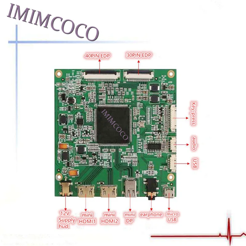 120 Гц FHD mini HDMI драйвер плата контроллера+ чехол для DIY портативный монитор подходит экран B173QTN01.0 B173QTN01.2 B173QTN01.4