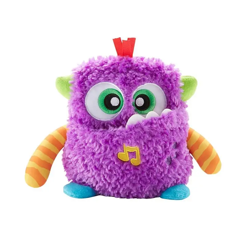 Fisher Price оригинальная детская музыкальная шкатулка, игрушки для детей 0-12 месяцев, хихиканье, рычание, монстр, Обучающие сенсорные игрушки для младенцев, Brinquedos - Цвет: GDR75