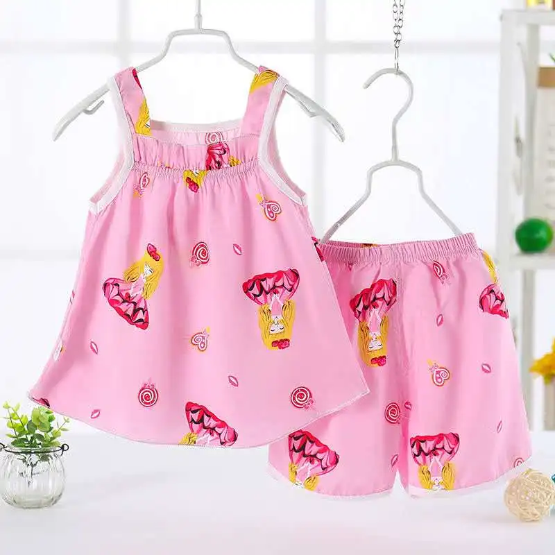 Baby Girls Clothes Set Shirt Shorts Suit 2pcs kids clothing set girls clothing set