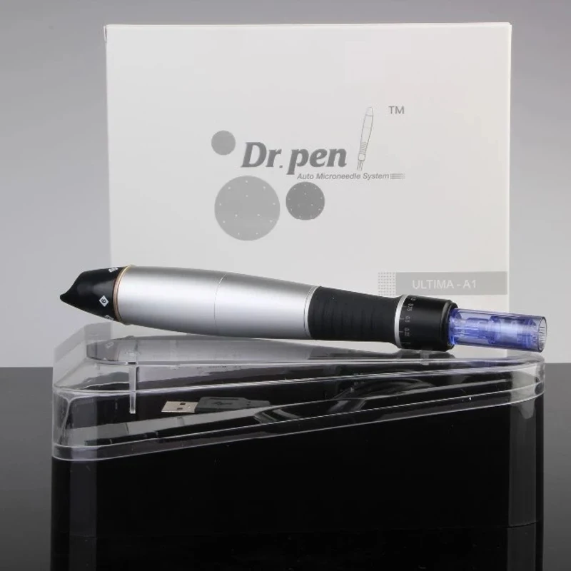 Dr. Pen Электрическая Микро-ручка для ухода за кожей набор инструментов Дерма прокатки система терапии отшелушивающая подтяжка кожи плотная машина