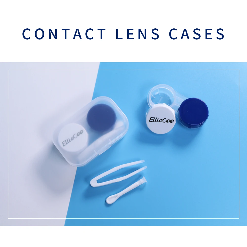 Прозрачная коробка-невидимка для хранения контактных линз и пинцетов | Красота