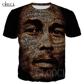 

Bob Marley Jamaica Reggae Creator Summer T-shirt 3D Print Unisex Harajuku Mens Cool Hip Hop Tee Shirt Streetwear Tshirt Pullover