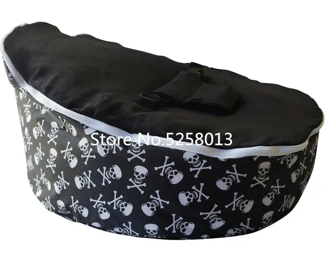 Корова фиолетовый чехол Детская сумка кресло, портативный младенческой beanbag малышей кровати