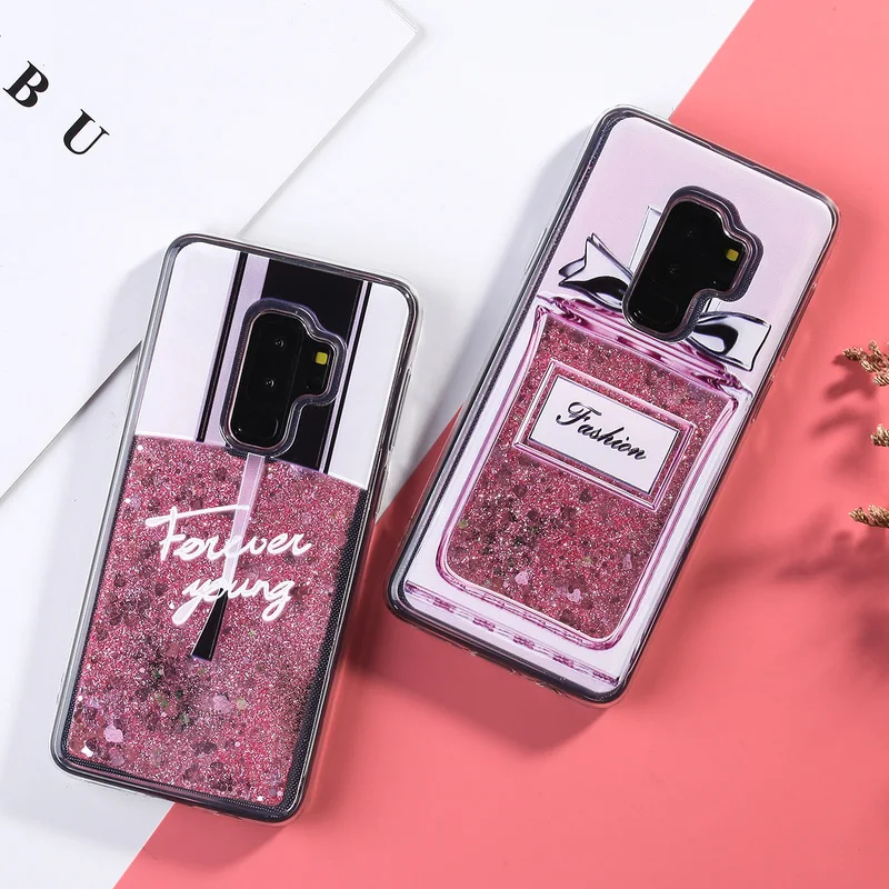 

Liquid Glitter Case For Samsung Galaxy S10 S9 S8 Plus S7 Edge A3 A5 A7 2018 For Xiaomi Redmi Note 7 5 Pro 4 5 4X 4A 5A S2 Mi 8