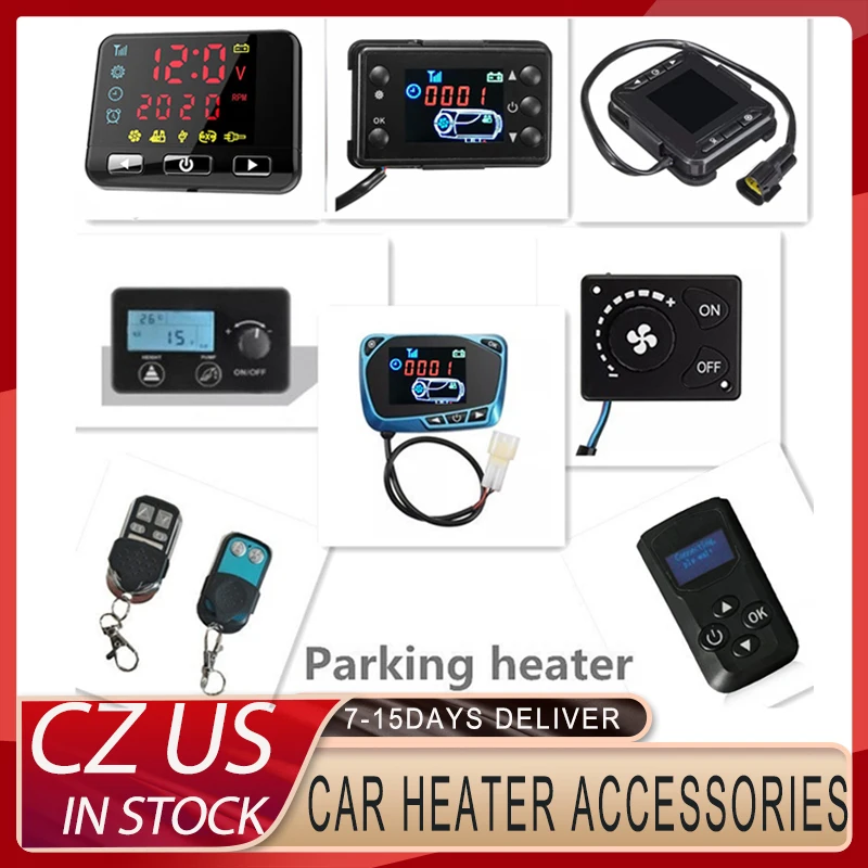 12V24VParkingAirHeaterCarHeaterSwitchControllerAccessoriesLCD