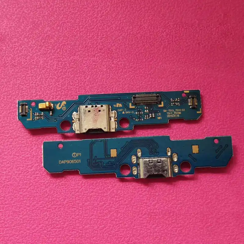 For Samsung Galaxy Tab A 10 1inch 2019 Sm T515 T510 Usb Charging Board Charger Port Dock Connector Flex Cable Mobile Phone Flex Cables Aliexpress