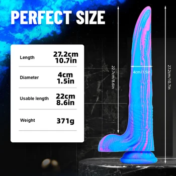 New Mix Color Dildo Silicone Penis Huge Anal Pulg Adult Sex Toys For Female Masturbater G-spot Stimulate Men Prostate Massage 18 6