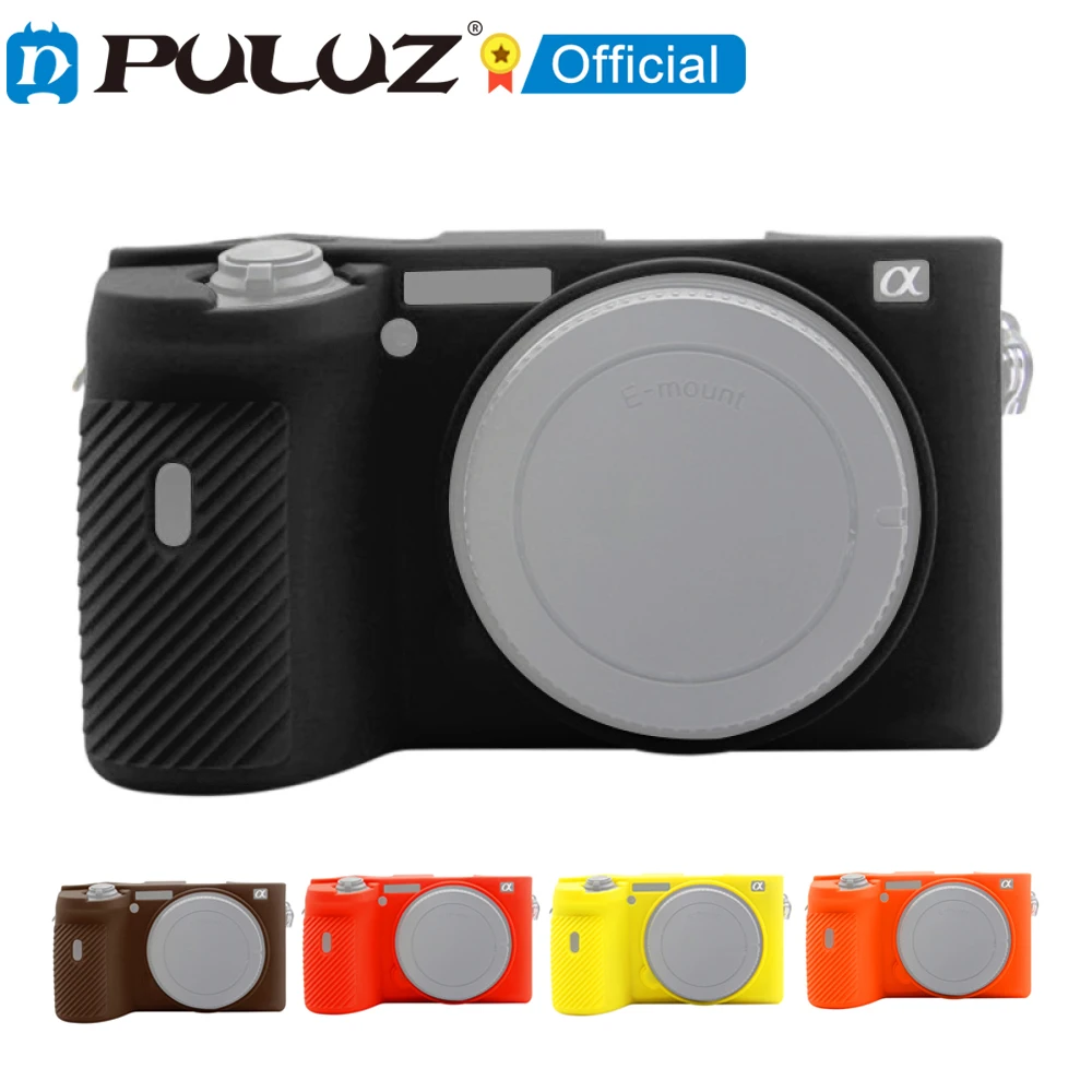 Puluz Custodia Morbida In Silicone Per Sony A6600 / Ilce-6600 Custodia Protettiva Per Fotocamera
