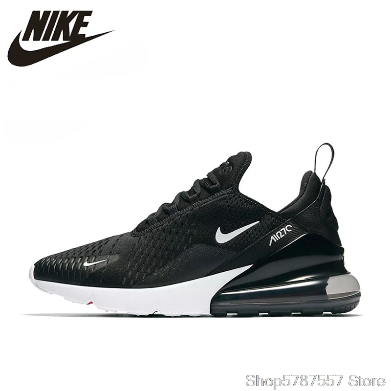 Nike AIR MAX 270 женская обувь для бега черная Нескользящая износостойкая легкая Airmax