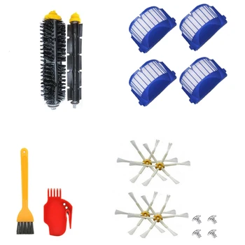 

Spare Parts Kit for IRobot Roomba 600 Series 610 620 650 Vacuum Bristle Brush Aero Vac Filter Side Brush