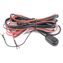 Автомобиль модифицированный OnePlus 2 жгуты проводов крыша свет Отдельный переключатель светодиодный переключатель полосной линии группа рабочий свет прожекторы