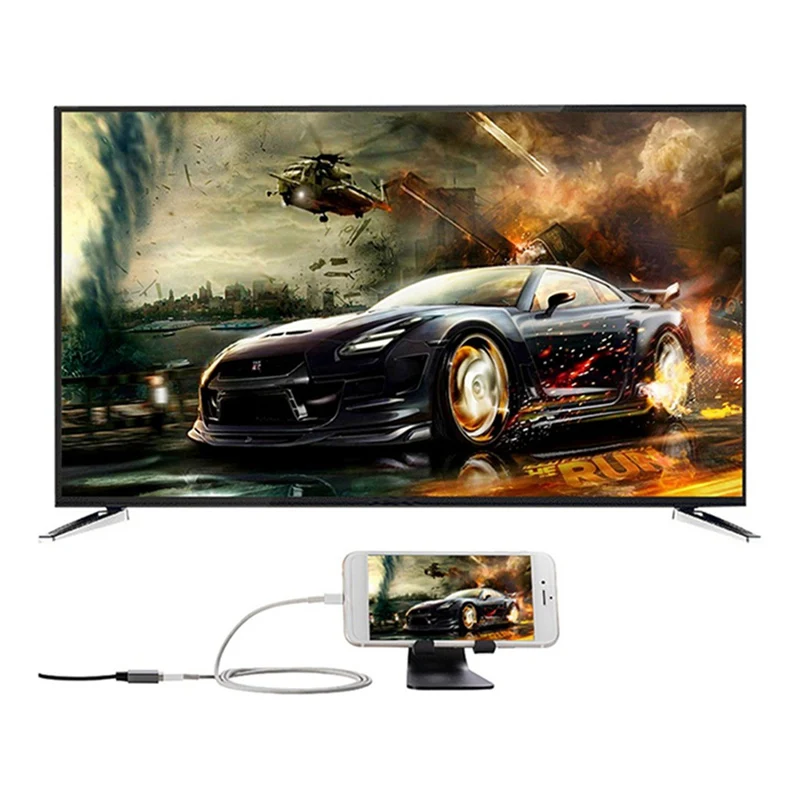 USB 3,1 type C к HDMI 2 м кабель адаптер конвертер 1080P 4k зарядки HDTV Видео кабель для samsung S8 S9 S10 для Iphone