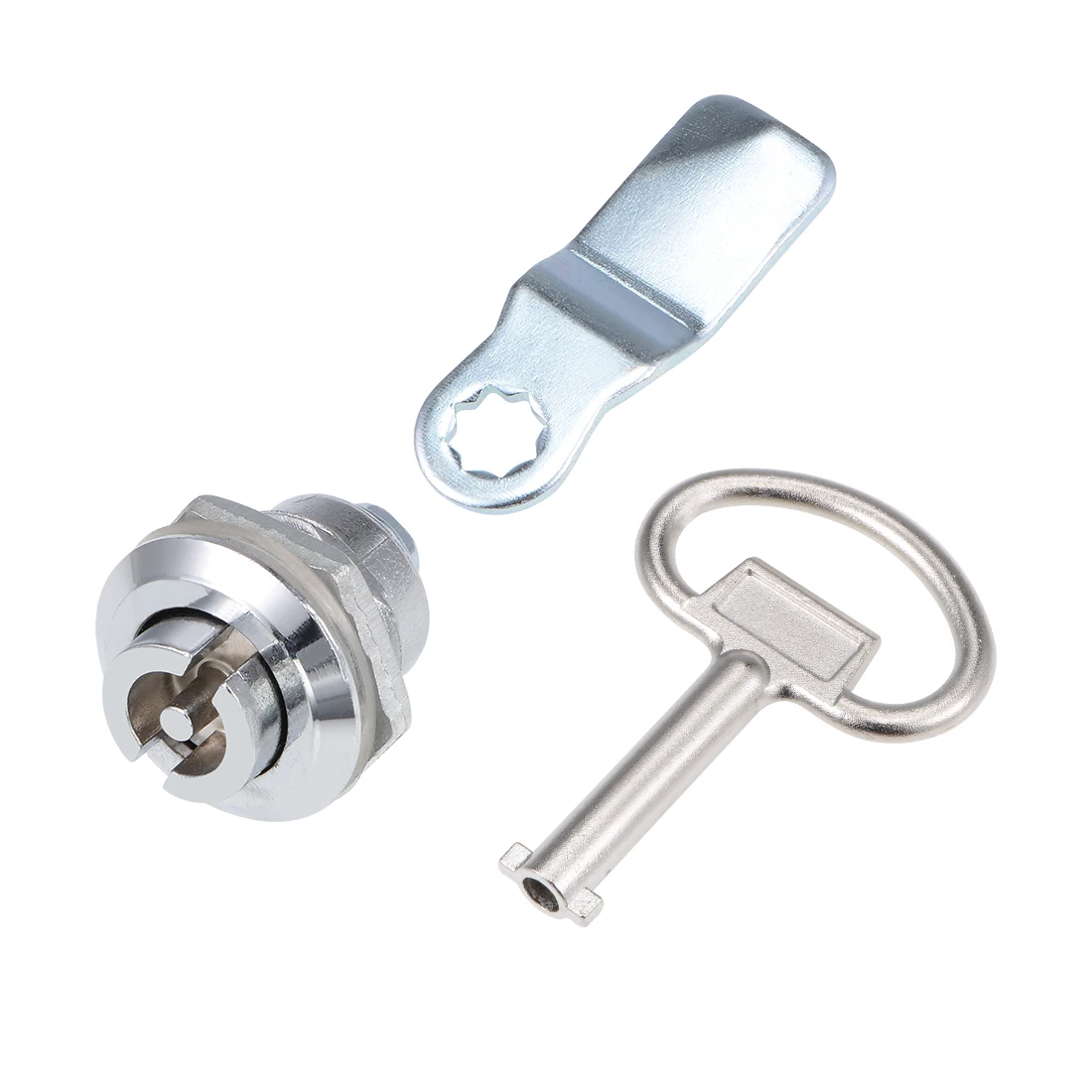 Uxcell трубчатый Cam lock 22 мм Диаметр цилиндра УФ-фильтр 52 мм с длинными Cam щелевые похожие на висячий замок 4 предмета в комплекте