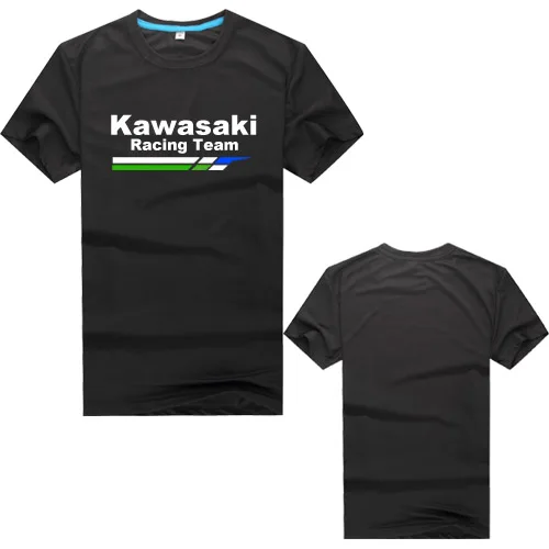 Футболка Kawasaki с коротким рукавом, футболка d, одежда, XS-XXXXL, размер, футболка с коротким рукавом на заказ, футболка s - Цвет: 8