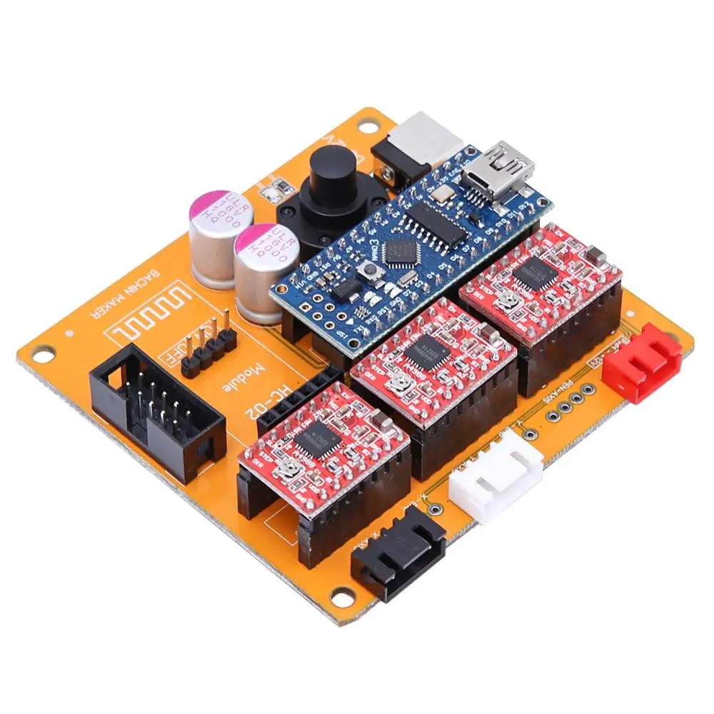 12V 5A DIY Лазерный гравер плата управления для ЧПУ контроллер гравировальной машины