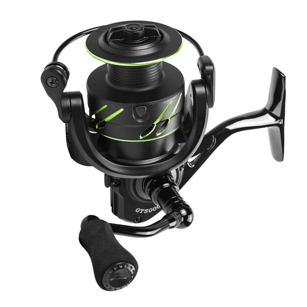 Ultralight Spinning Reel Sturdy Coarse Fishing Fixed-spool Reels 5.0/4.7:1 8kg Switchable Handle 8lb Line Coarse Fishing