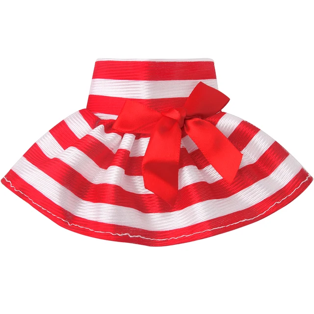 Christmas Elf Doll Fairy Red Clothes Bow Skirt Dress Toys For Children Accessories Christmas Gift Elves（No Doll）m29 Chocolate