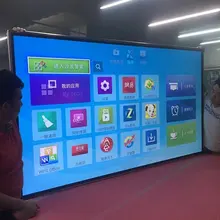 Большой экран 100 ''дюймовый lcd 4K монитор и wifi ТВ Смарт Android Интернет IP ТВ DVB-T2 led Телевизор