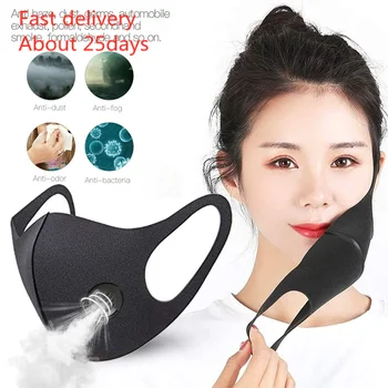 

Mouth Mask Mascarillas Tapabocas Outdoor Anti Smoke Dust Air Purifying Pm2.5 Face Mask Carbon Filter Multi Layer