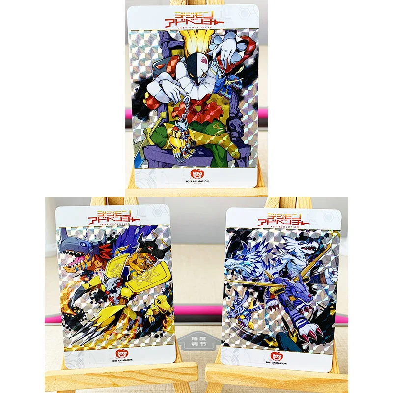 3 Pz/Set Digimon Digital Monster Piemon Toys Hobby Hobby Collectible Game Collection Carte Anime