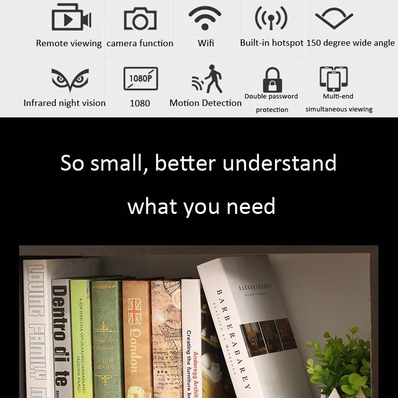 A9 мини-камера, Wifi, 1080 P, Full HD, ночное видение, беспроводная ip-камера, обнаружение движения, ночное видение, домашний монитор, безопасность, видеокамеры
