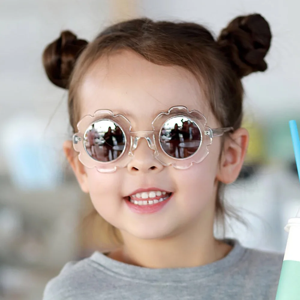 

Kids sunglasses coated sunglasses camouflage frame goggles for boys and girls cute sunflower sunglasses oculos Masculino UV400