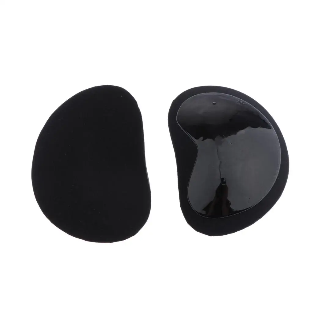 1 Pair Women Self-adhesive Heart-shaped Clear Breast Pads Breast Enhancer Push Up Bra Padding Inserts Cups for Swimsuit Bikini