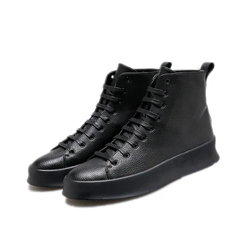 

Spring Autumn New High Help Men Sneakers Breathable Slip On Casual Shoes Men Comfortable Fashion Hip Hop Sneakers Men Shoes