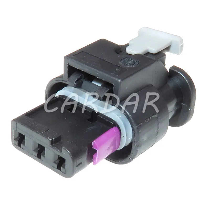 1 Set 3 Pin 1718653-1 4F0 973 703 2-1718652-3 1-1718644-1 Waterproof Car Reversing Radar Plug AC Assembly 4F0973703 For VW Audi 3