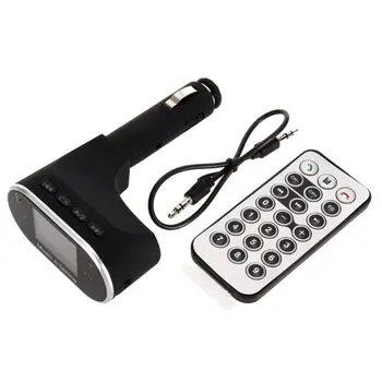 

630C Wireless MP3 Player Stereo Radio FM Transmitter LCD Display Hands-free Call Microphone Car Modulator Car Kit