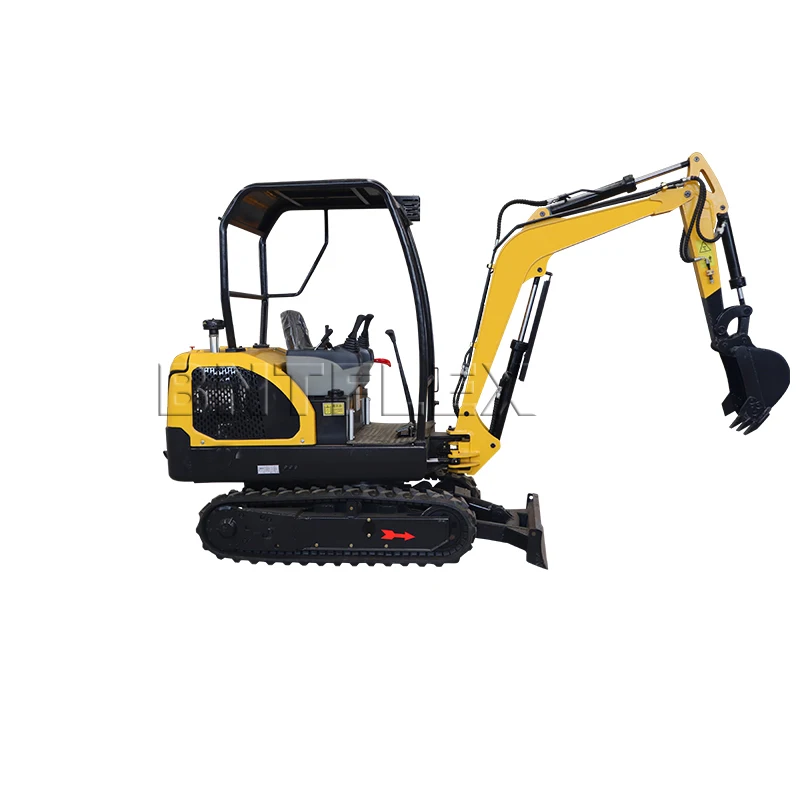 

Mini Excavator 0.8ton micro Small Digger with Rubber Track