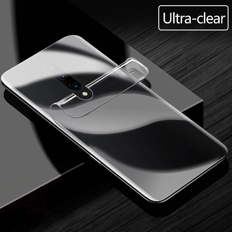 

Back Screen Protector Hydrogel Film for OnePlus 7 Pro Protective Film On The for One Plus 7 Pro Soft Film (Not Tempered glass)
