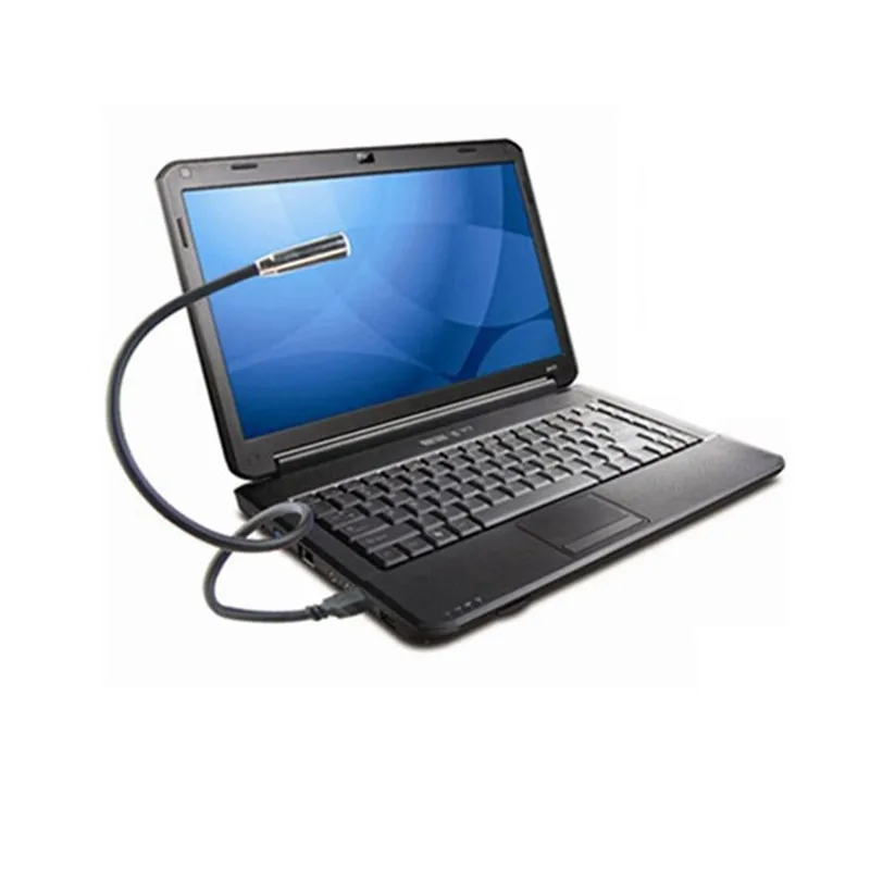 Маленький гибкий USB светодиодный фонарик Портативный для ПК ноутбука компьютера