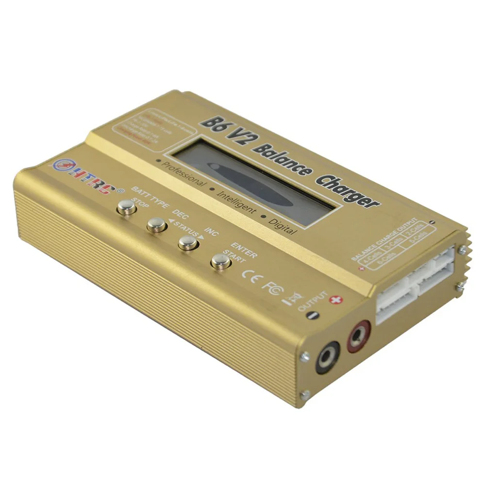 ABKT-HTRC B6 V2 80 Вт 6A DC RC мульти-зарядное устройство для LiPo LiIon LiFe NiCd NiMH LiHV PB умная батарея мульти-химический баланс зарядное устройство