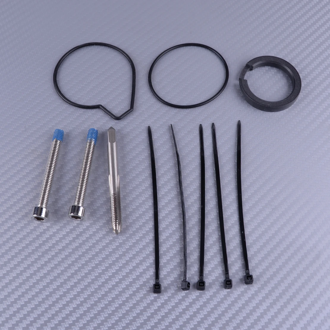 

DWCX Air Suspension Compressor Pump Repair Refurbish Kit Piston Ring Seal Black Fit For Land Rover BMW Audi Q7 A8 Allroad C5 C6