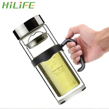 HILIFE 1 шт. пластиковый портативный держатель для стаканчиков бутылка для воды кружки чашка ручка подходит для большинства стандартных держатель чашки аксессуары