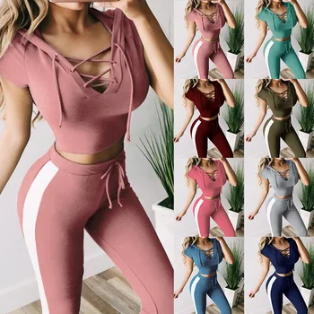 

New 2020 Women Casual basic Set Suit