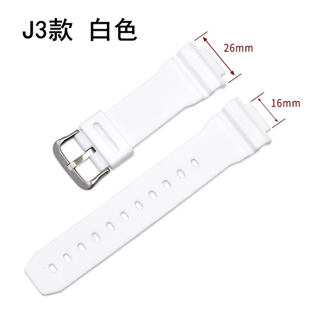 Band for Casio Resin Sports Watch Strap Spot Wholesale TPU Rubber Strap FOR 9052 5600 6900 series