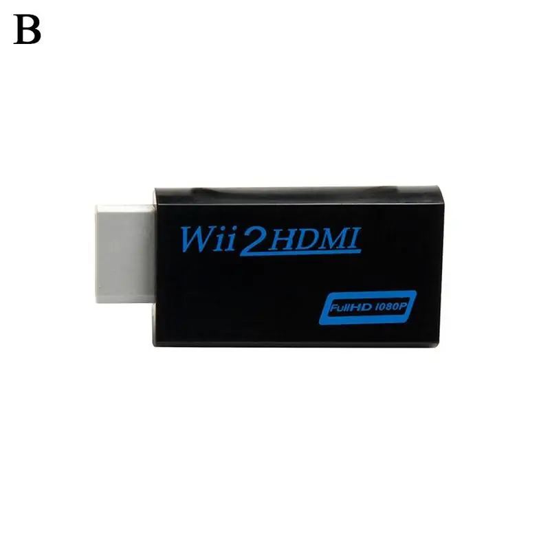 Для wii в HDMI адаптер конвертер палка 1080p HD tv 3,5 аудио HDMI видео поддерживает конвертер мм игры на wii кабель wii Consol F4Z1